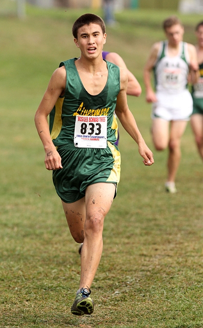 2010NCSXC BD1-2089.JPG - 2010 North Coast Section Cross Country Championships, Hayward High School, Hayward, California